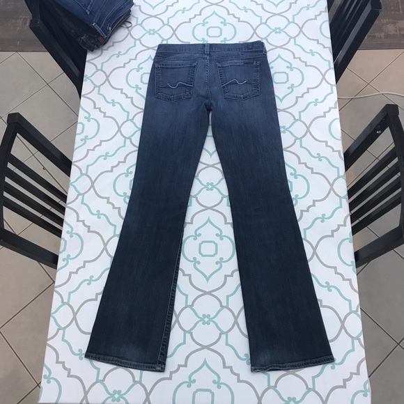 💙👖AWESOME! 7FAM BOOTCUT👖💙27 3/4 32” VVGUC - Picture 3 of 8